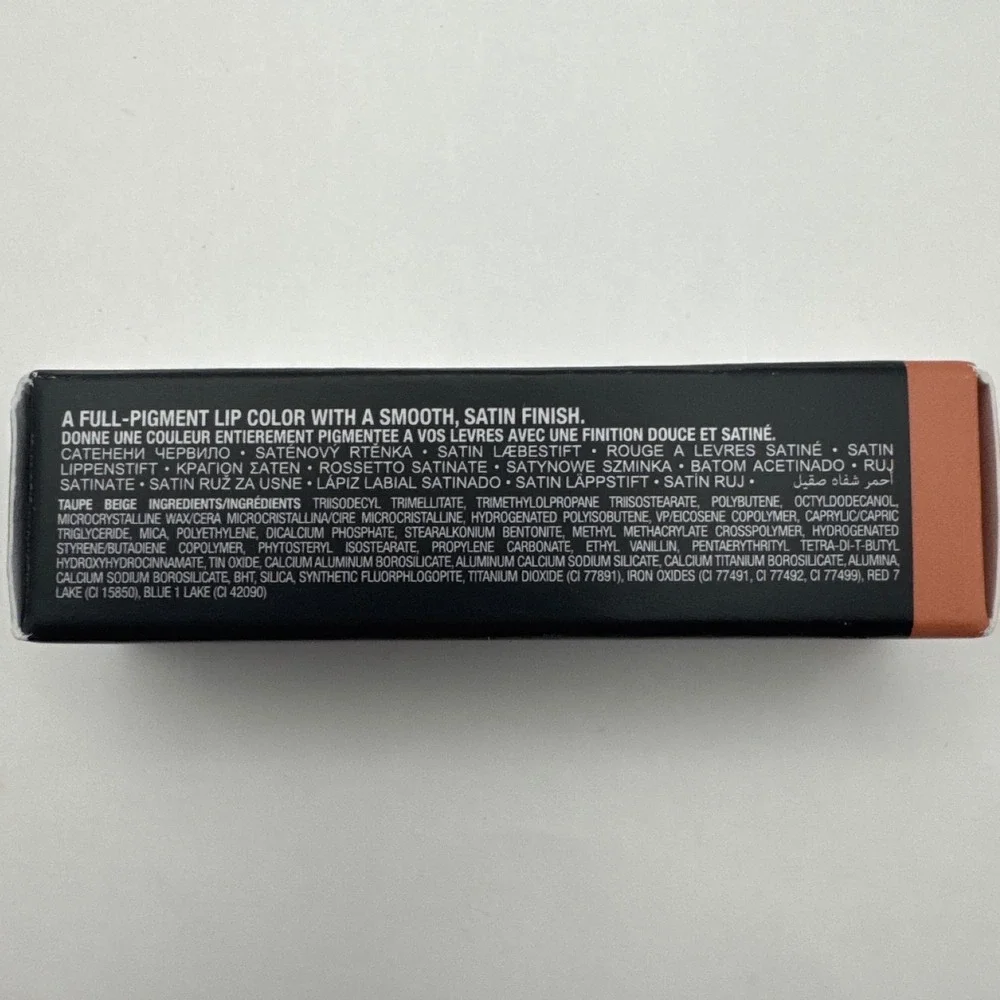Anastasia‎ Beverly Hills Satin Lipstick Taupe Beige Full Pigment Smooth Finish